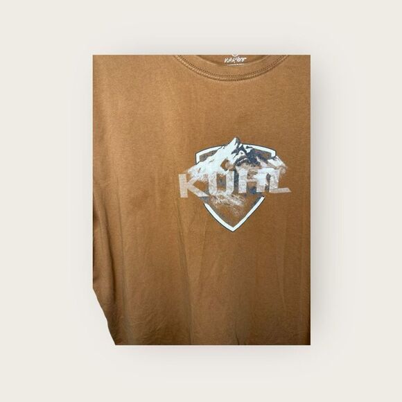 KUHL Men’s Born In The Mountains Tee Burnt Umber Size XL - Picture 5 of 7